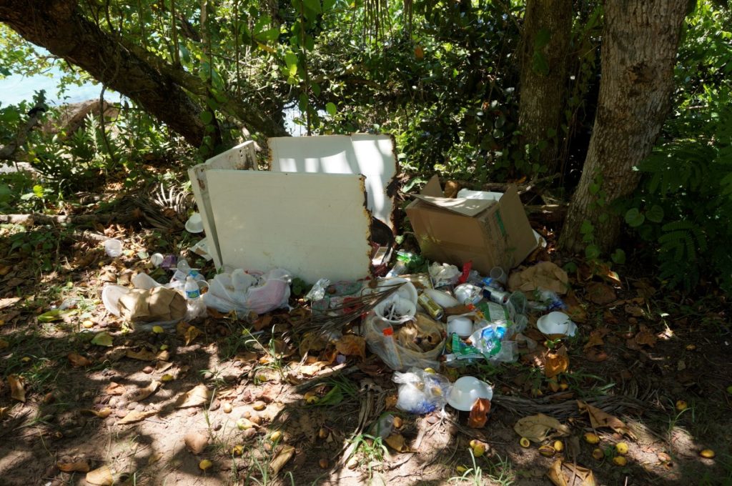 families in puerto rico garbage