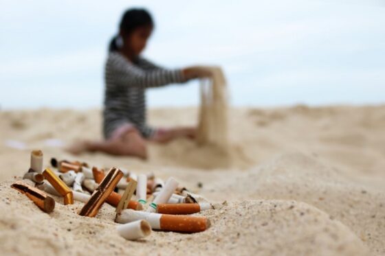 Puerto Rico Beach Trash Stories: Shoving A Cigarette Inside A Cave Rock